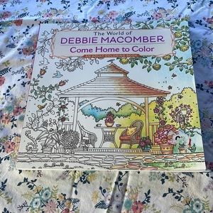 Debbie Macomber come home to color adult coloring book new